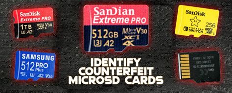 Counterfeit SD Cards : r/hardware 